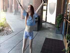 発掘☆アメリカ炉利んこ 145cmペチャパイ 赤毛のMちゃん　サンプル画像04